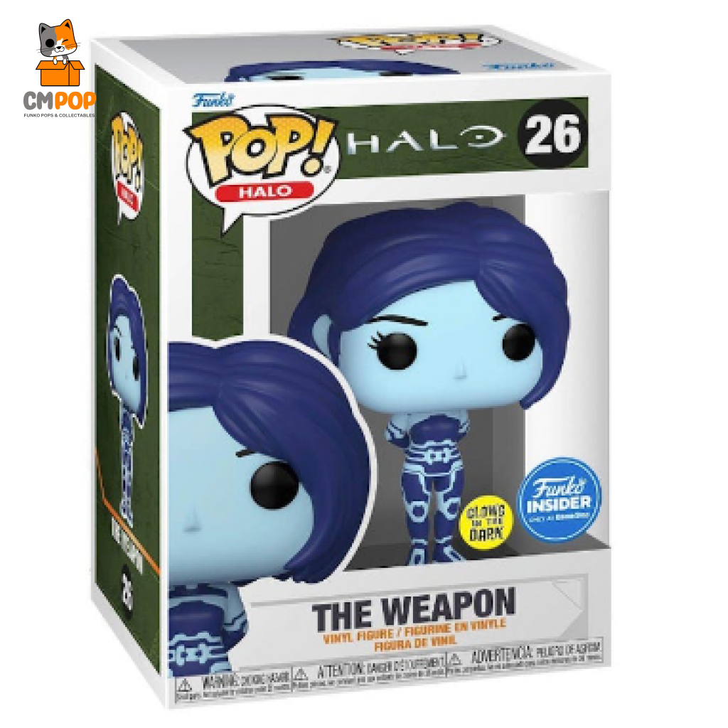 The Weapon Gitd - #26 Funko Pop! Halo Gamestop Insider Exclusive Pop