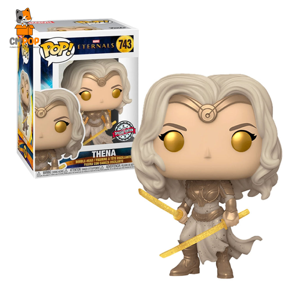 Thena - #743 Funko Pop! Eternals Walmart Exclusive Pop