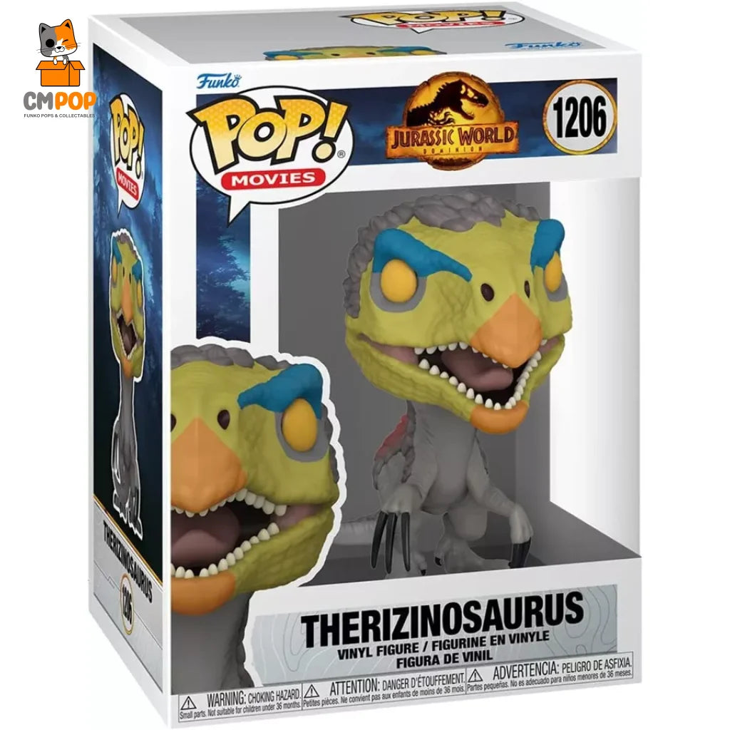 Therizinosaurus - #1206 Funko Pop! Movies Jurassic World Pop