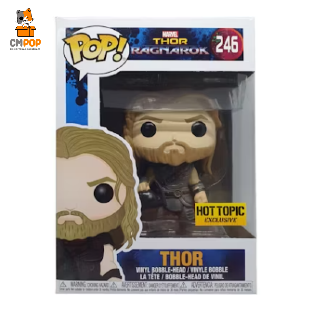 Thor - #246 Funko Pop! Ragnarok Emp Exclusive Hot Topic Pop