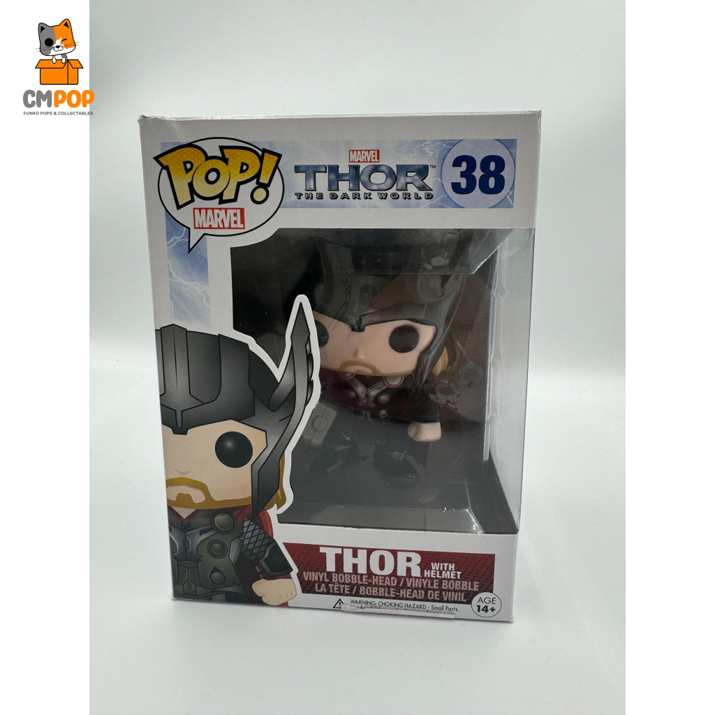 Thor With Helmet - #38 Funko Pop! Marvel