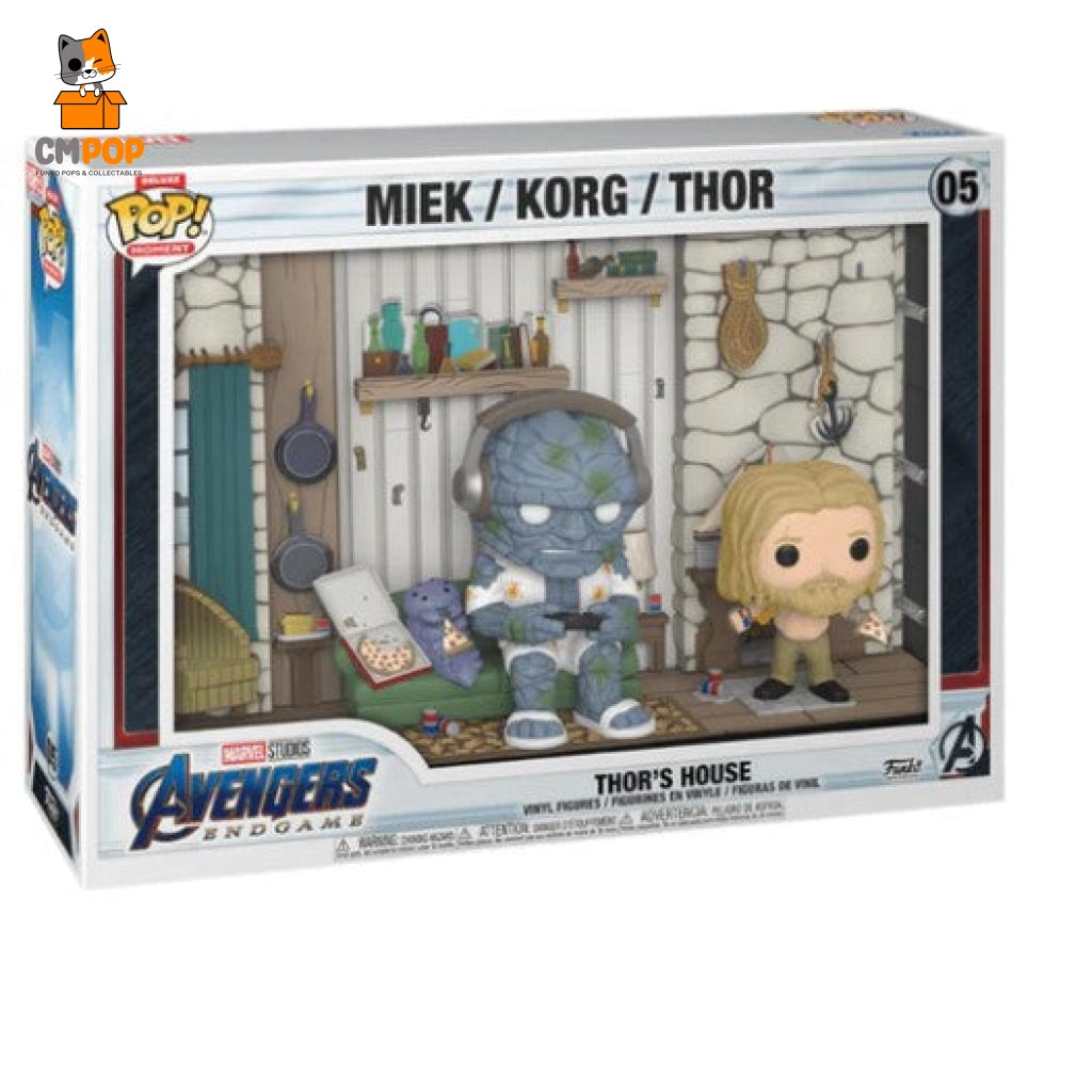 Thors House - Miek Korg Thor #05 Funko Pop! Deluxe Moment Avengers Endgame Pop