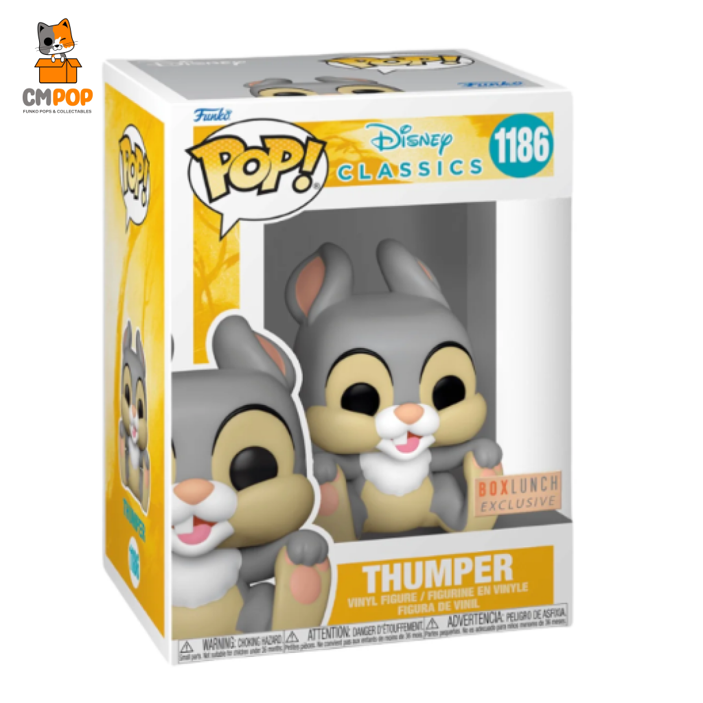 Thumper - #1186 Funko Pop! Disney Boxlunch Exclusive Pop