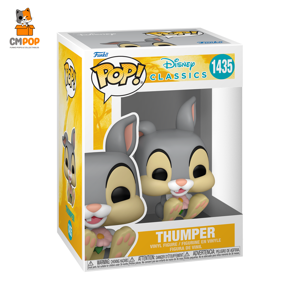 Thumper- Bambi 80Th Anniversary - #1435 Funko Pop! Disney Pop