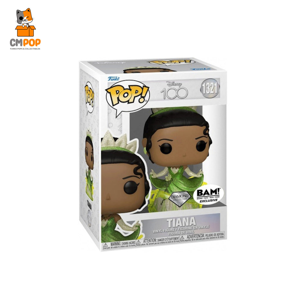 Tiana - #1321 Funko Pop! Disney Princess Diamond Collection Bam Exclusive Pop