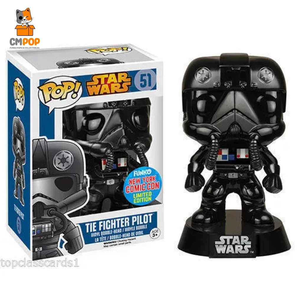 Tie Fighter Pilot - #51 Funko Pop! Star Wars New York Comicon Limited Edition Pop