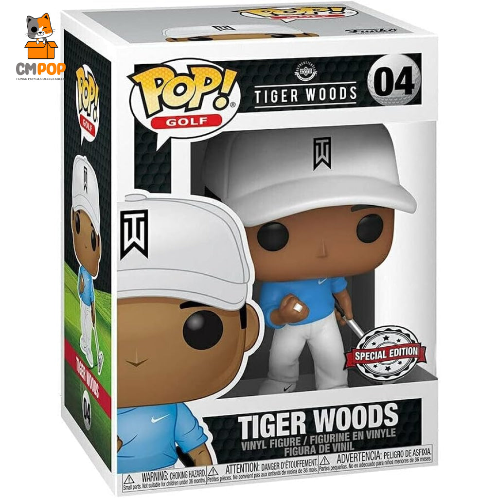 Tiger Woods - #04 Funko Pop! Golf Special Edition Pop