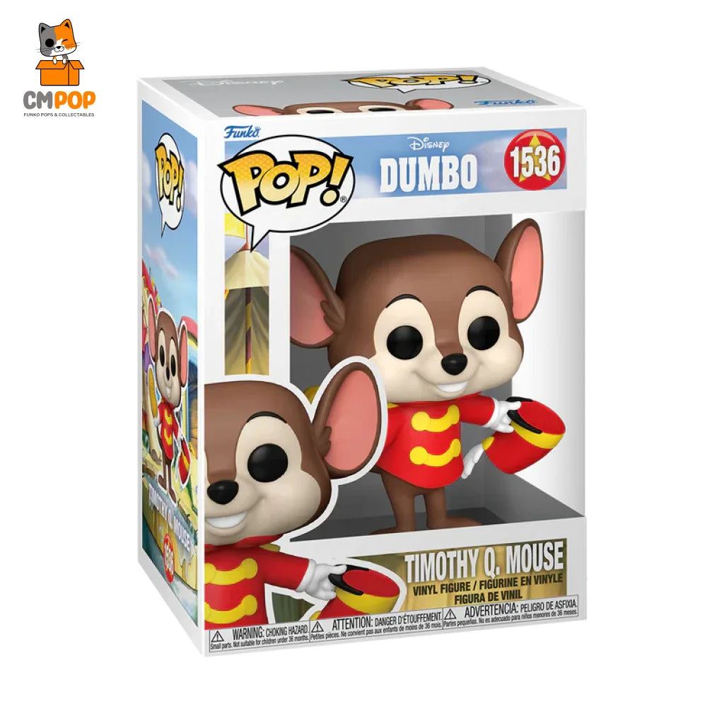 Timothy Q.mouse #1536 - Funko Pop! Disney Dumbo Pop