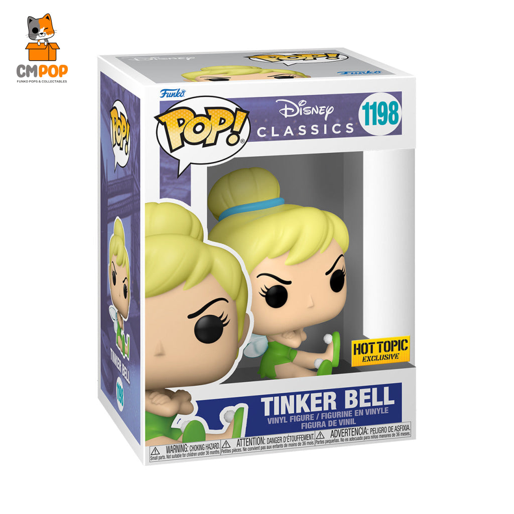 Tinker Bell - #1198 Funko Pop! Disney Hot Topic Exclusive Pop