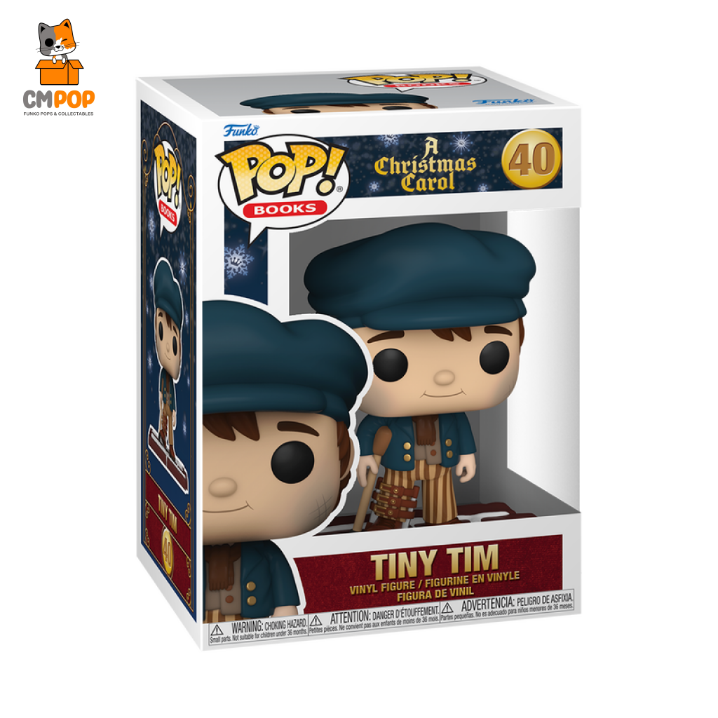 Tiny Tim - #40 Funko Pop! Books A Christmas Carol Pop