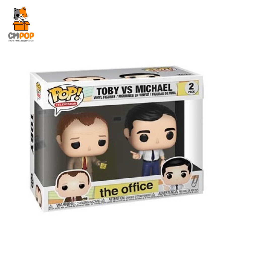 Toby Vs Michael 2 Pack - Funko Pop! The Office Pop