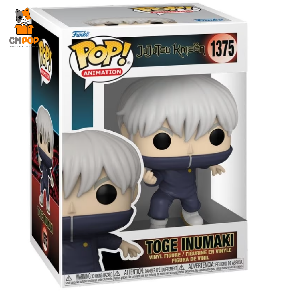 Pop Animation: Jjk S2- Toge Inumaki W/Ch Funko Pop