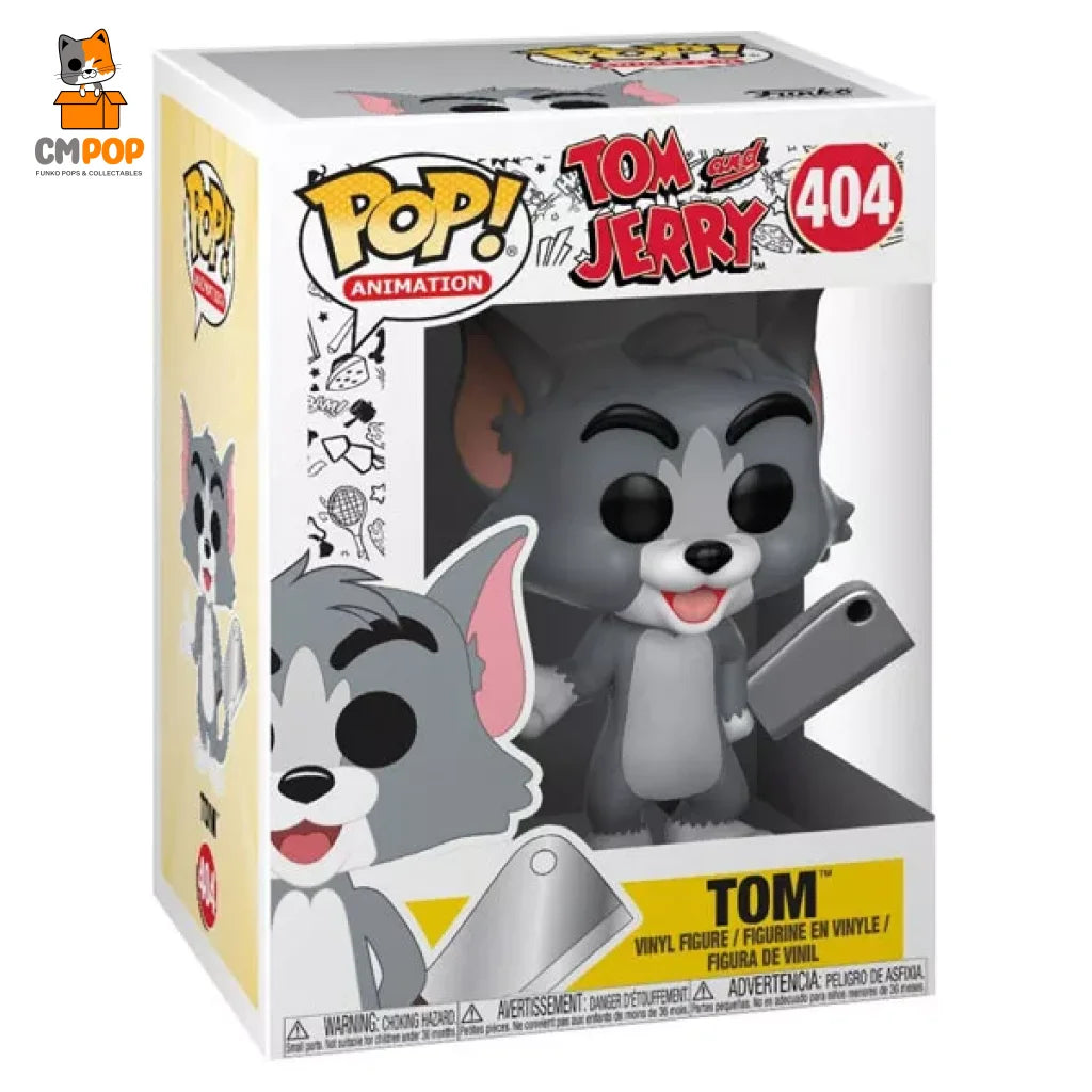 Tom - #404 Funko Pop! Animation And Jerry Pop