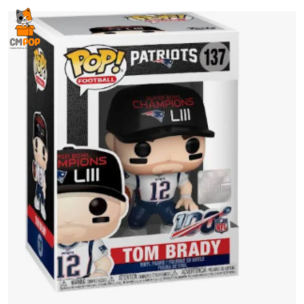 Tom Brady - #137 Funko Pop! Nfl Sports Pop