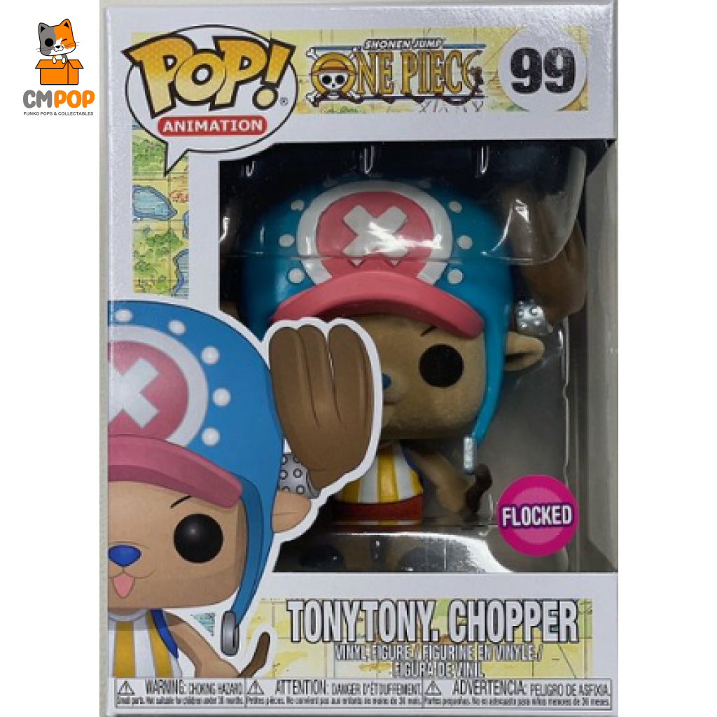 Tony Tony. Chopper - #99 Funko Pop! One Piece Flocked Pop