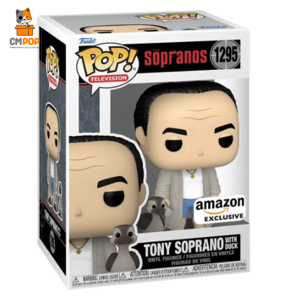 Tony Soprano With Duck - #1295 Funko Pop! -The Sopranos Amazon Exclusive Pop