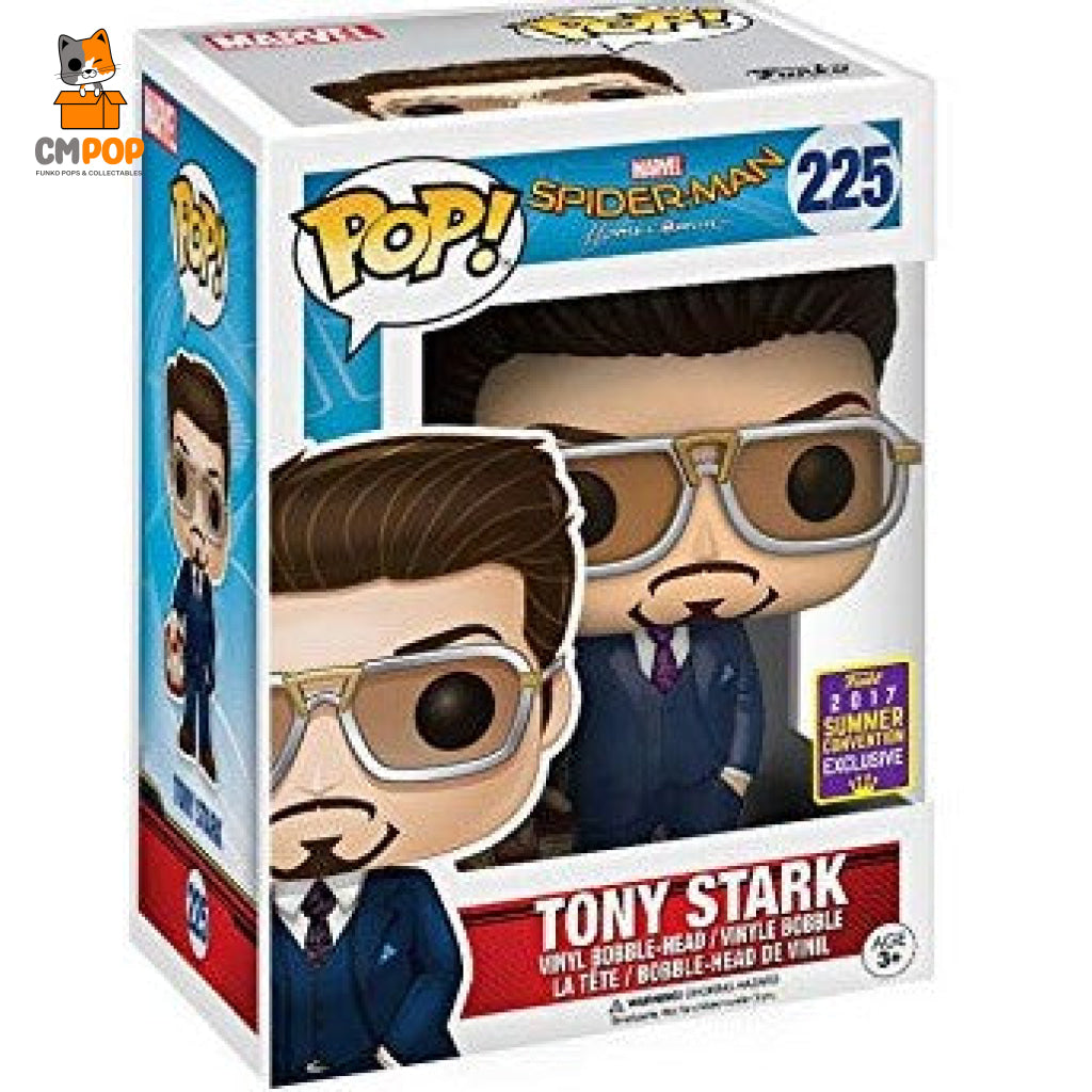 Tony Stark - #225 Funko Pop! Spiderman 2017 Convention Exclusive Pop