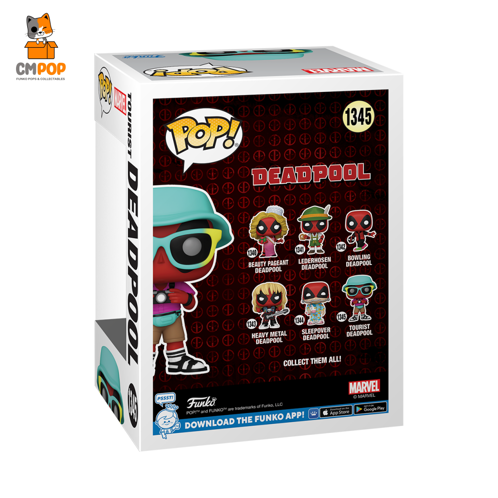 Tourist - #1345 - Funko Pop! Marvel Deadpool Pop