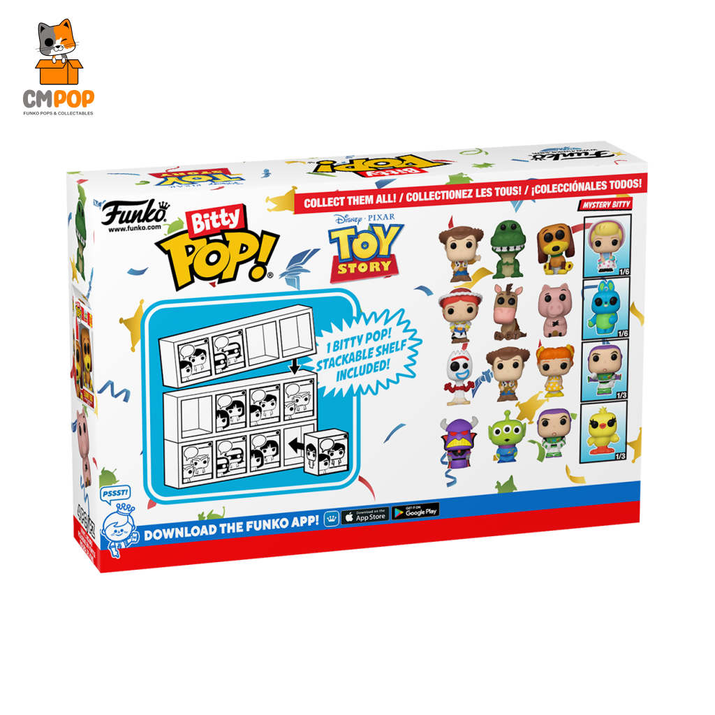 Toy Story 4 Series 3 - Bitty Pop Pack Pop! Funko Disney