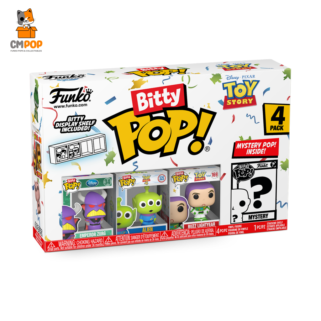 Toy Story 4 Series - Bitty Pop Pack Pop! Funko Disney