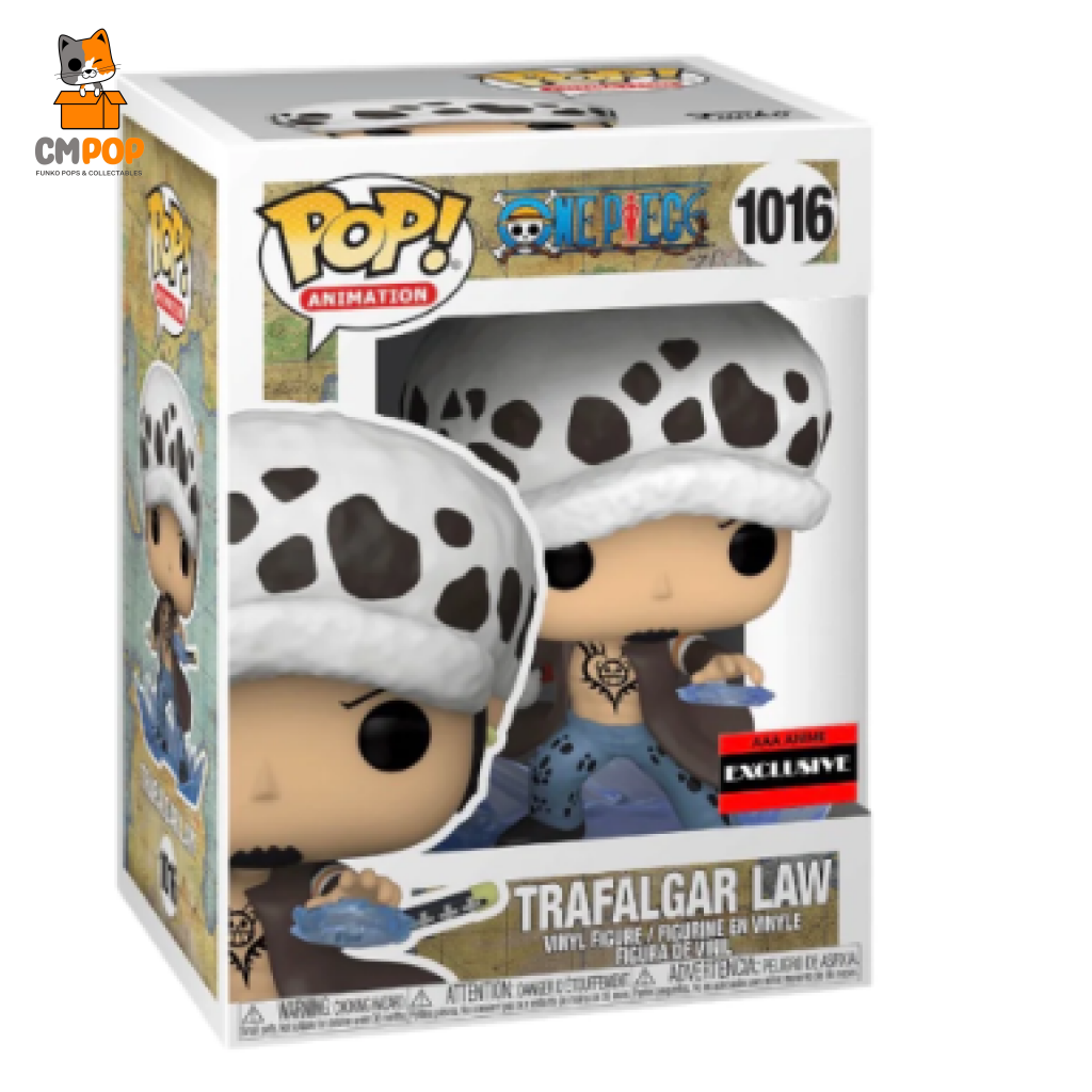 Trafalgar Law - #1016 Funko Pop! One Piece Aaa Anime Exclusive Pop