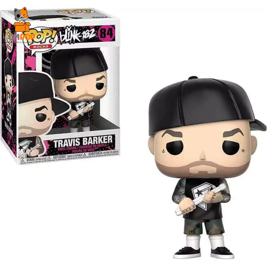 Travis Barker - #84 Funko Pop! Rocks -Blink 182 Pop