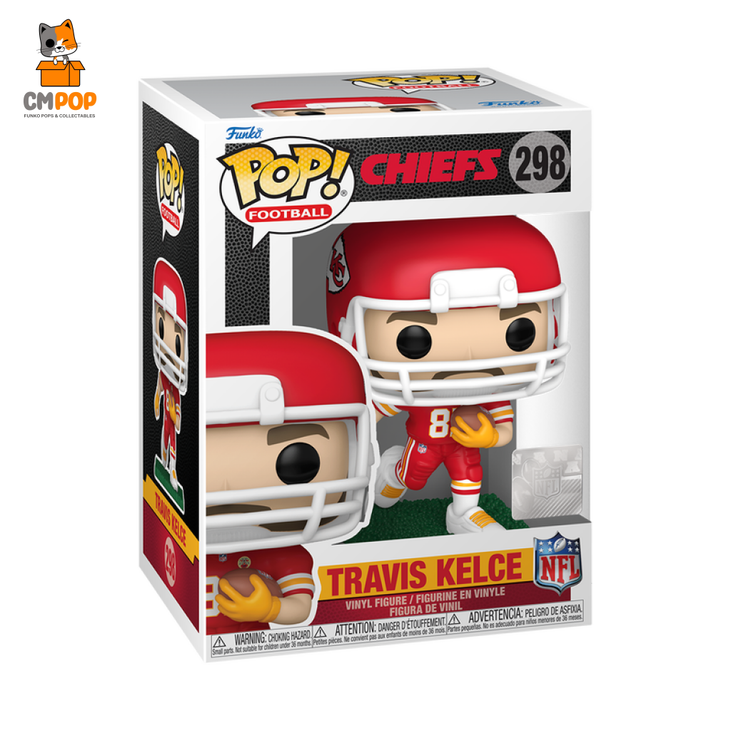 Travis Kelce - #298 - Funko Pop! - Football - NFL - Chiefs Funko Pop