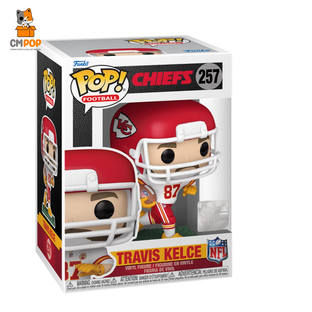 Travis Kelce (Away) - #257 Funko Pop! Nfl Football Pop