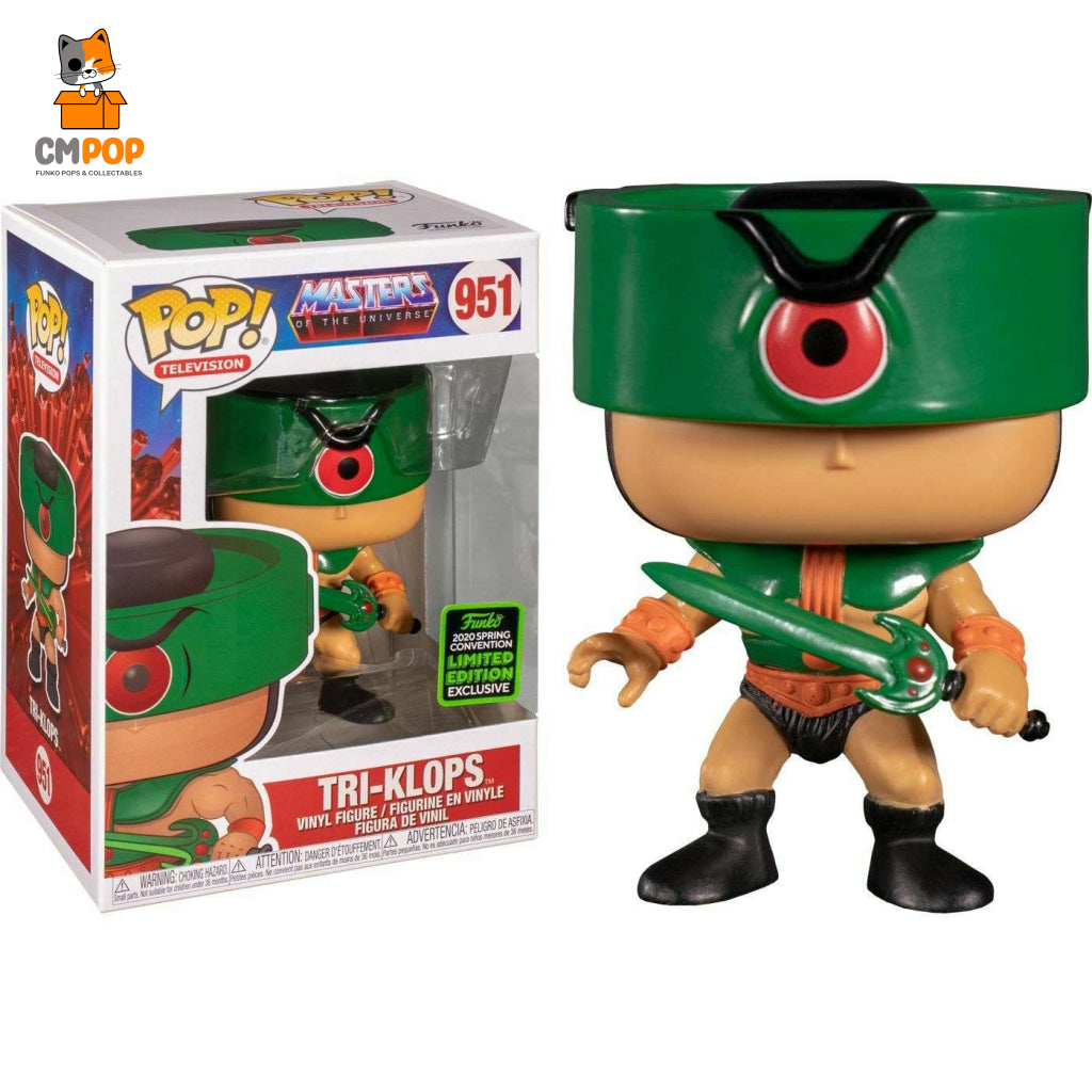 Tri-Klops - #951 Funko Pop! Television Masters Of The Universe 2020 Convention Limited Edition