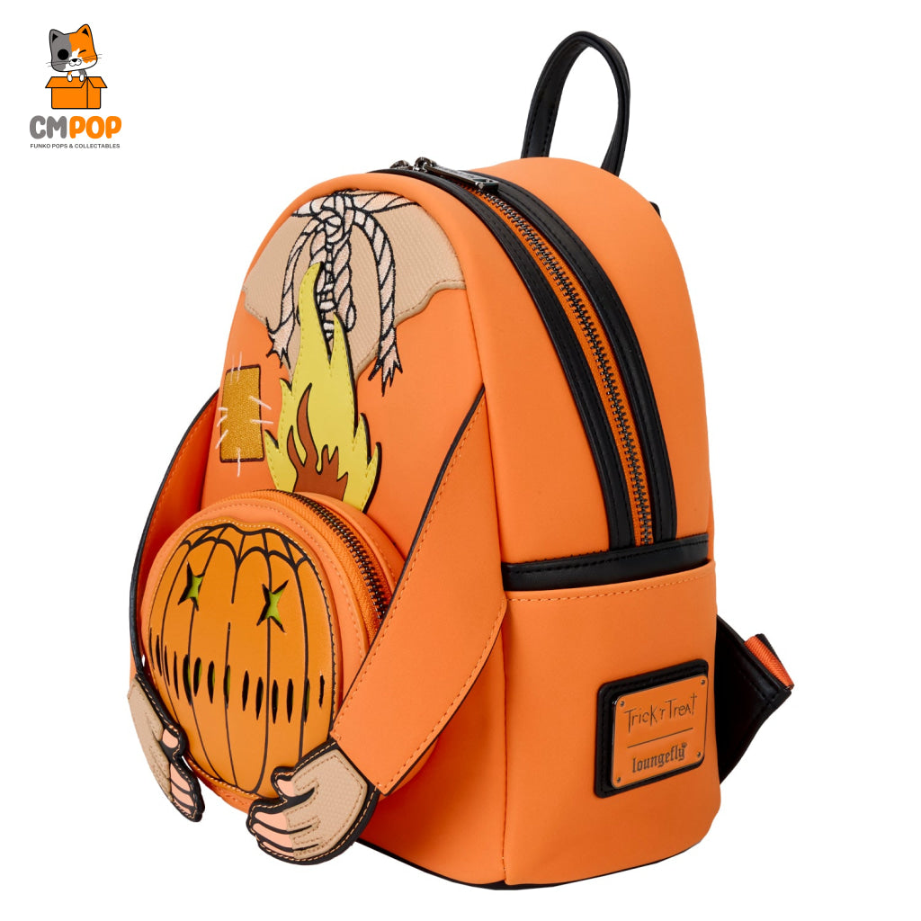 Trick ’R’ Treat Flaming Head Sam Mini Backpack - Loungefly