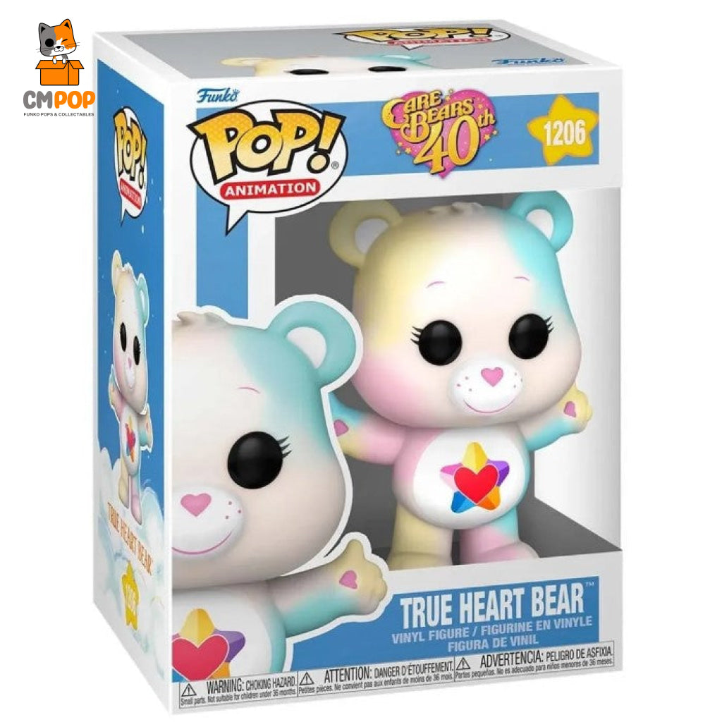 True Heart Bear - #1206 Funko Pop! Care Bears 40Th Pop