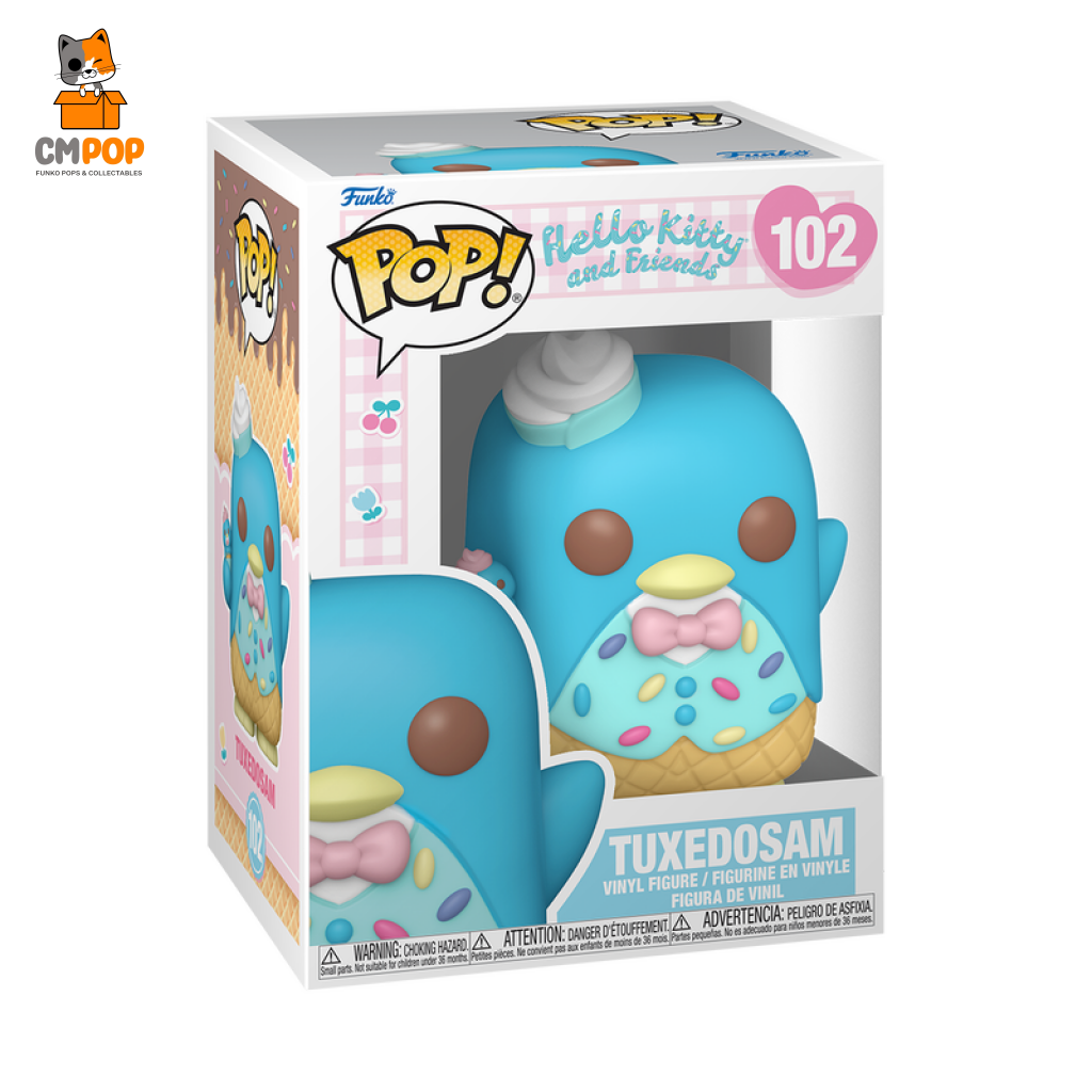 Tuxedo Sam With Ice Cream - #102 Funko Pop! Hello Kitty And Friends Pop