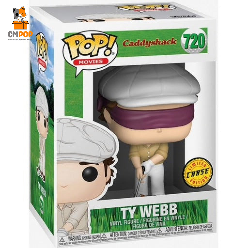 Ty Webb - #720 Funko Pop! Movies Caddy Shack Limited Edition Chase Exclusive