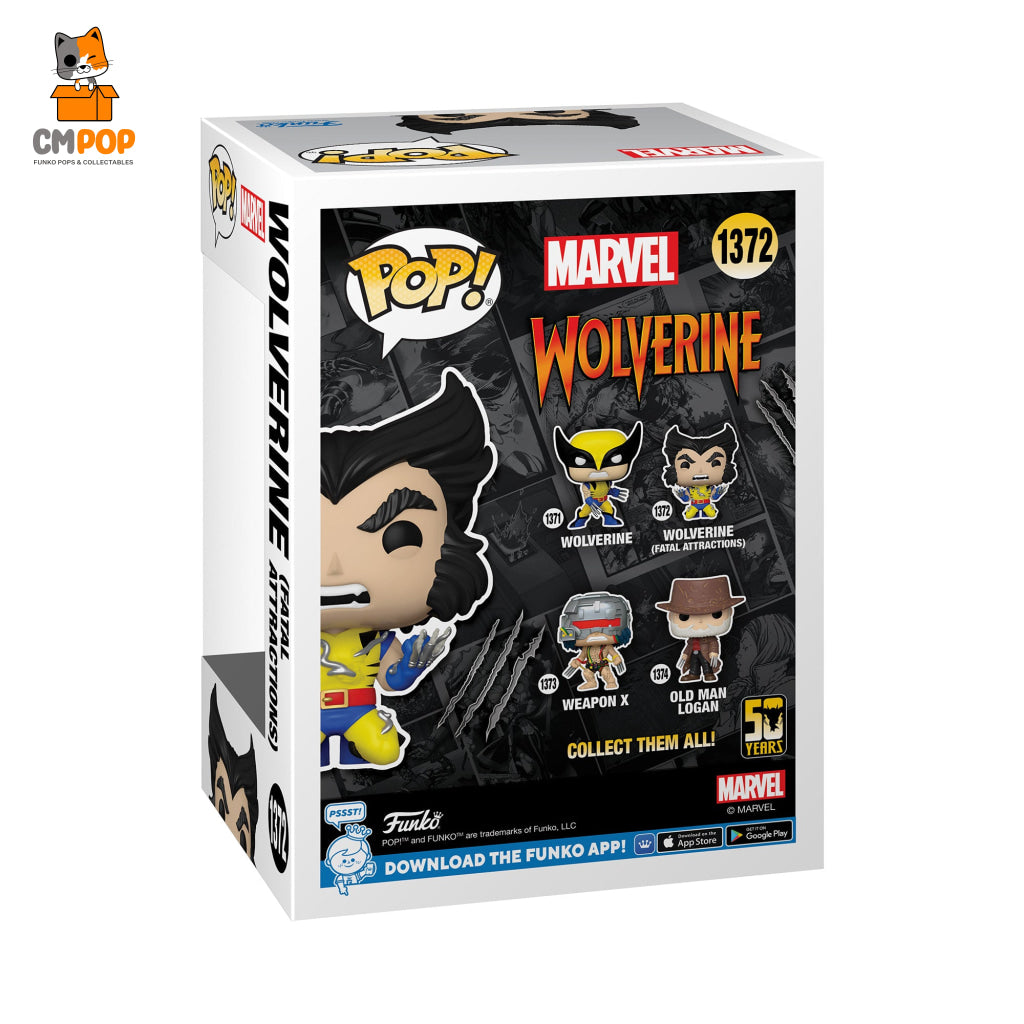 Ultimate Wolverine (Fatal Attractions - 50Th #1372 Funko Pop! Marvel Pop