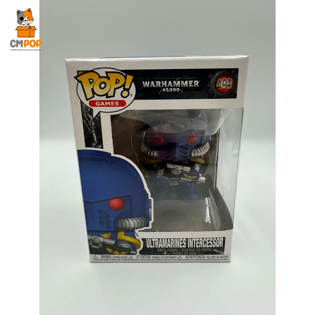 Ultramarines Intercessor - #499 Funko Pop! Games Warhammer Pop