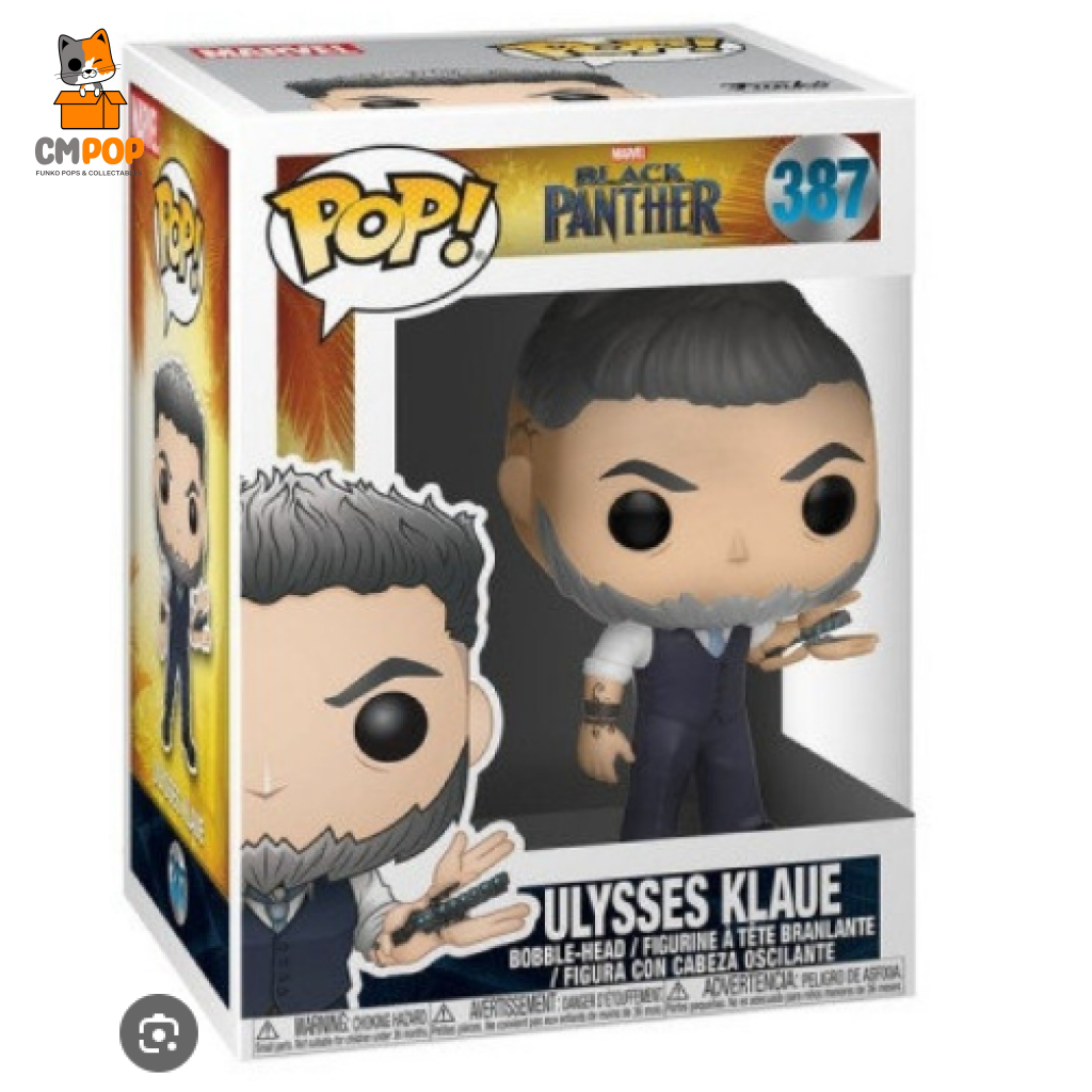 Ulysses Klaue - #387 Funko Pop! Black Panther Pop