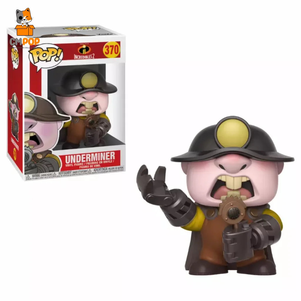 Underminer - #370 Funko Pop! Incredibles 2