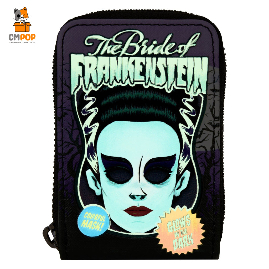 Universal Monsters Bride Of Frankestein Zip Around Wallet - Loungefly