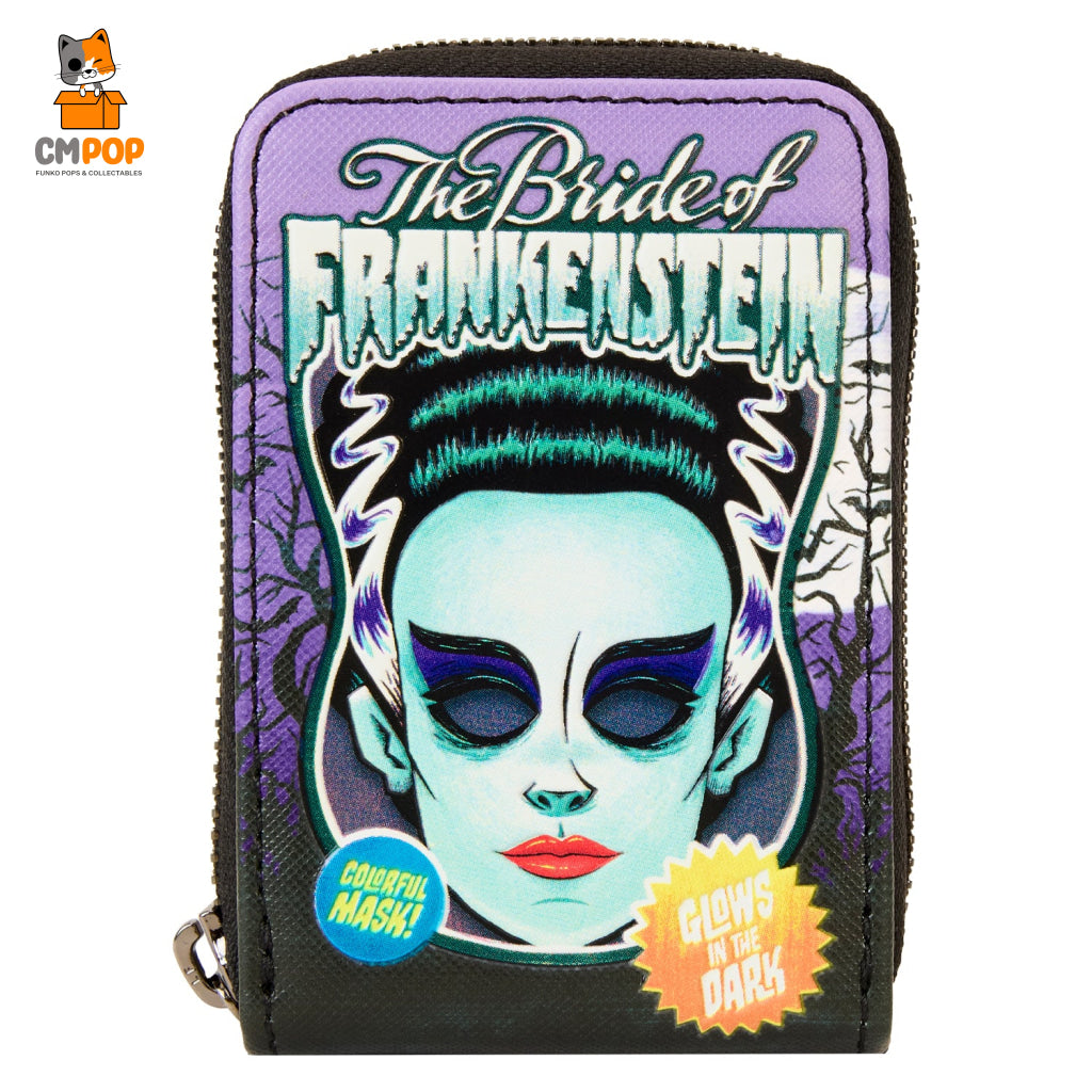 Universal Monsters Bride Of Frankestein Zip Around Wallet - Loungefly