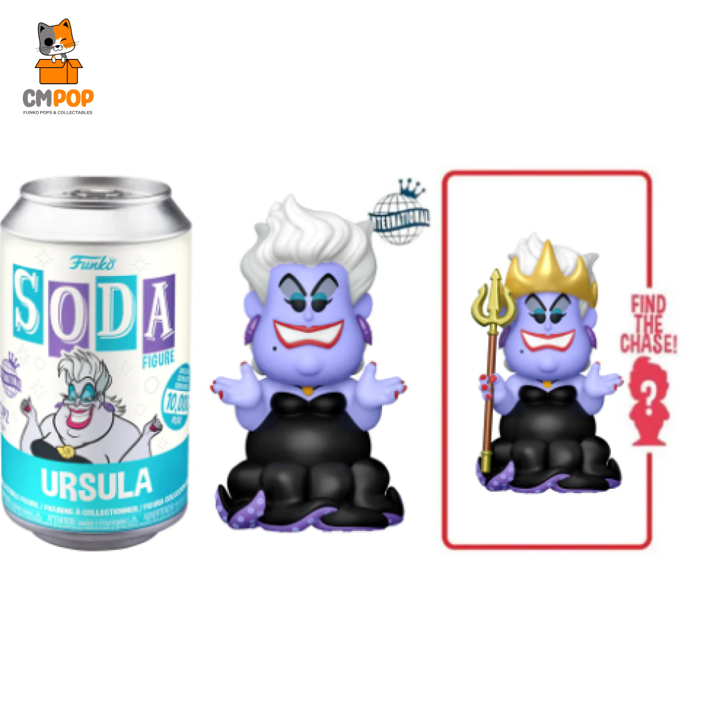 Ursula - Funko Vinyl Soda 10 000 Pieces - Chance Of Chase