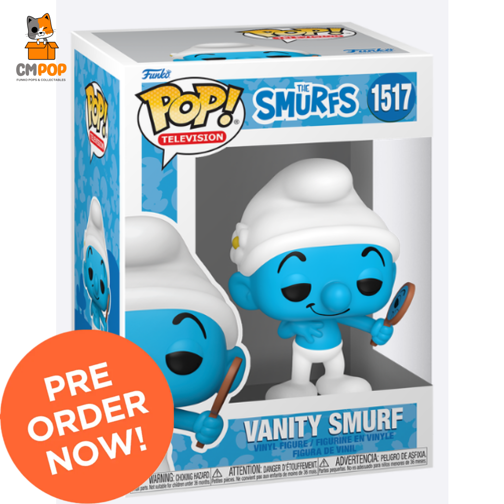 Vanity Smurf #1517 Funko Pop! - The Smurfs Pop