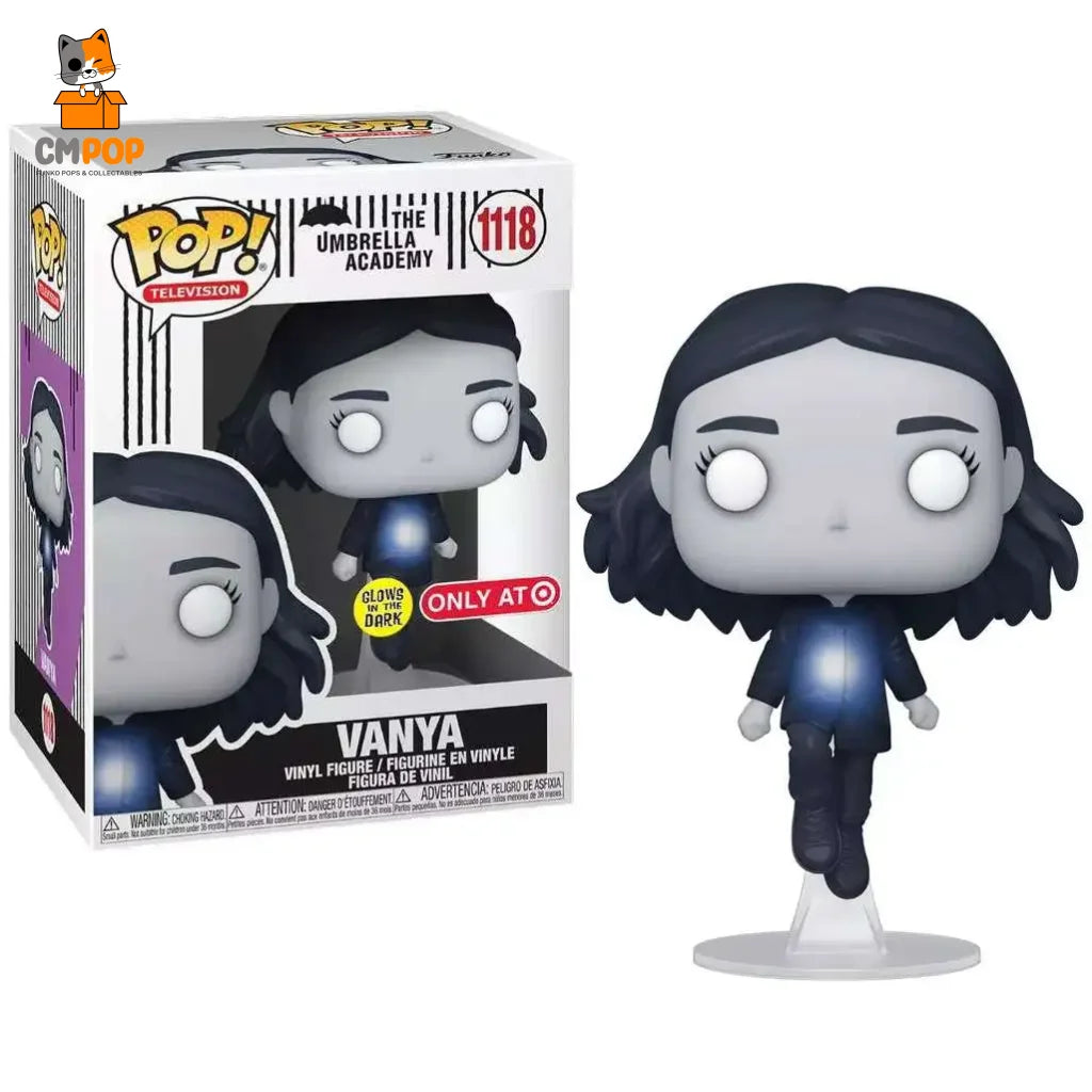 Vanya - #1118 Funko Pop! Television The Umbrella Academy Glows In Dark Target Exclusive