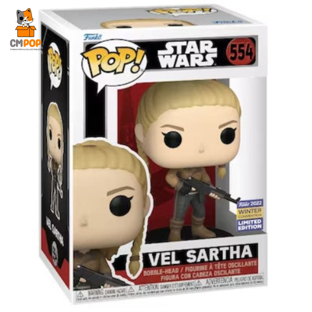 Vel Sartha - #554 Funko Pop! Star Wars Andor Winter Convention 2022 Exclusive Pop