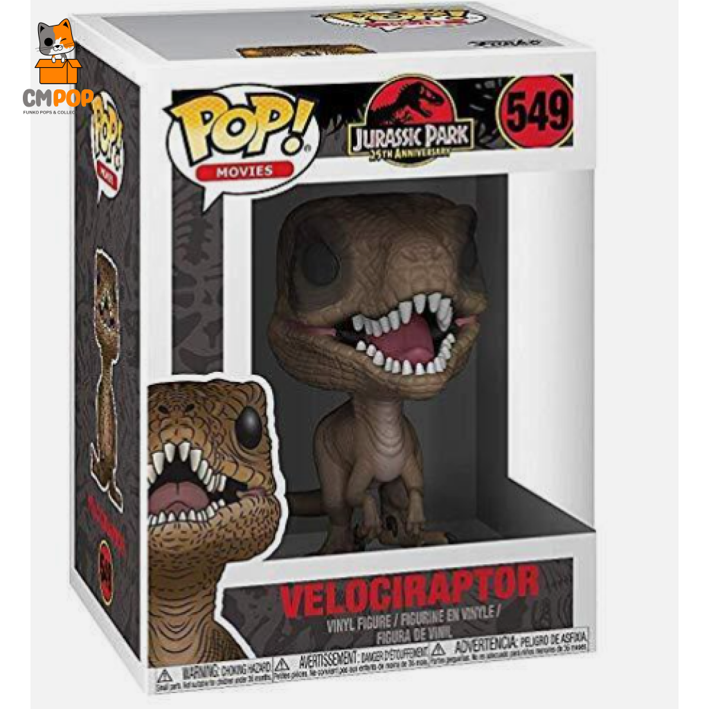 Velociraptor - #549 Funko Pop! Jurassic World Movies Pop