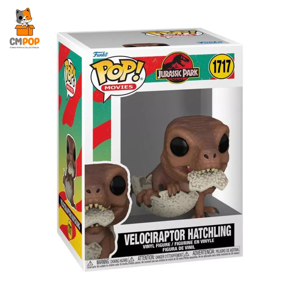 Velociraptor Hatchling- #1717 - Funko Pop! Jurassic Park Pop