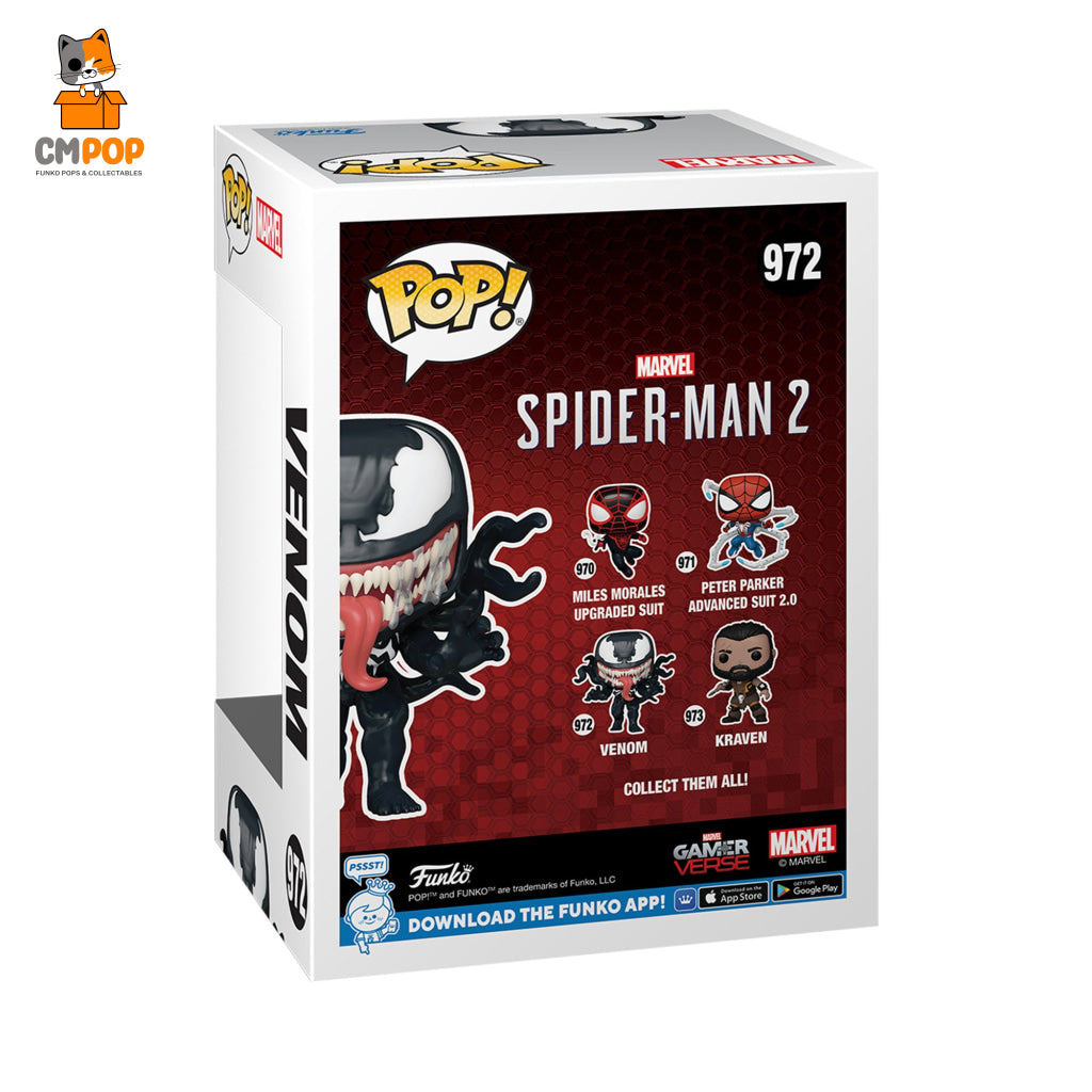 Venom - #972 - Spider - Man 2 Marvel Funko Pop