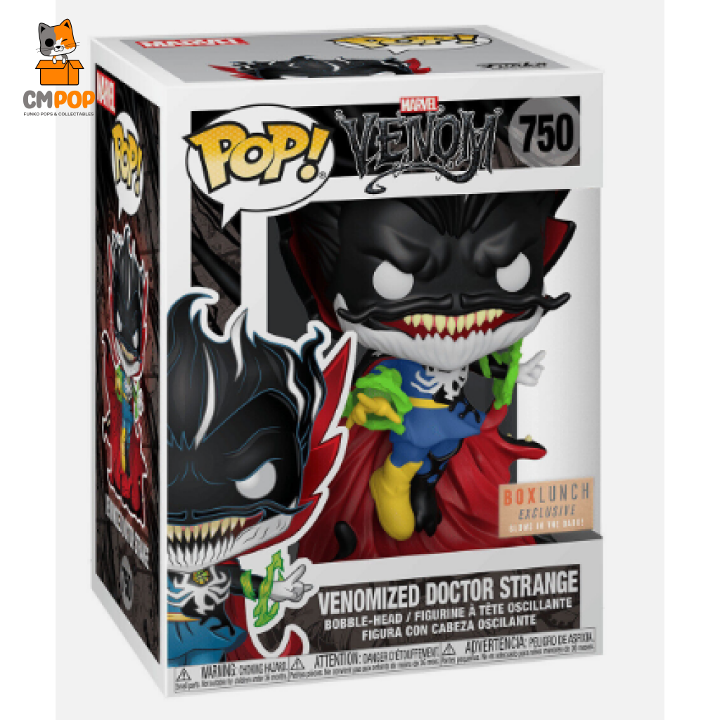 Venomized Doctor Strange - #750 Funko Pop! Marvel Venom Box Lunch Exclusive Pop