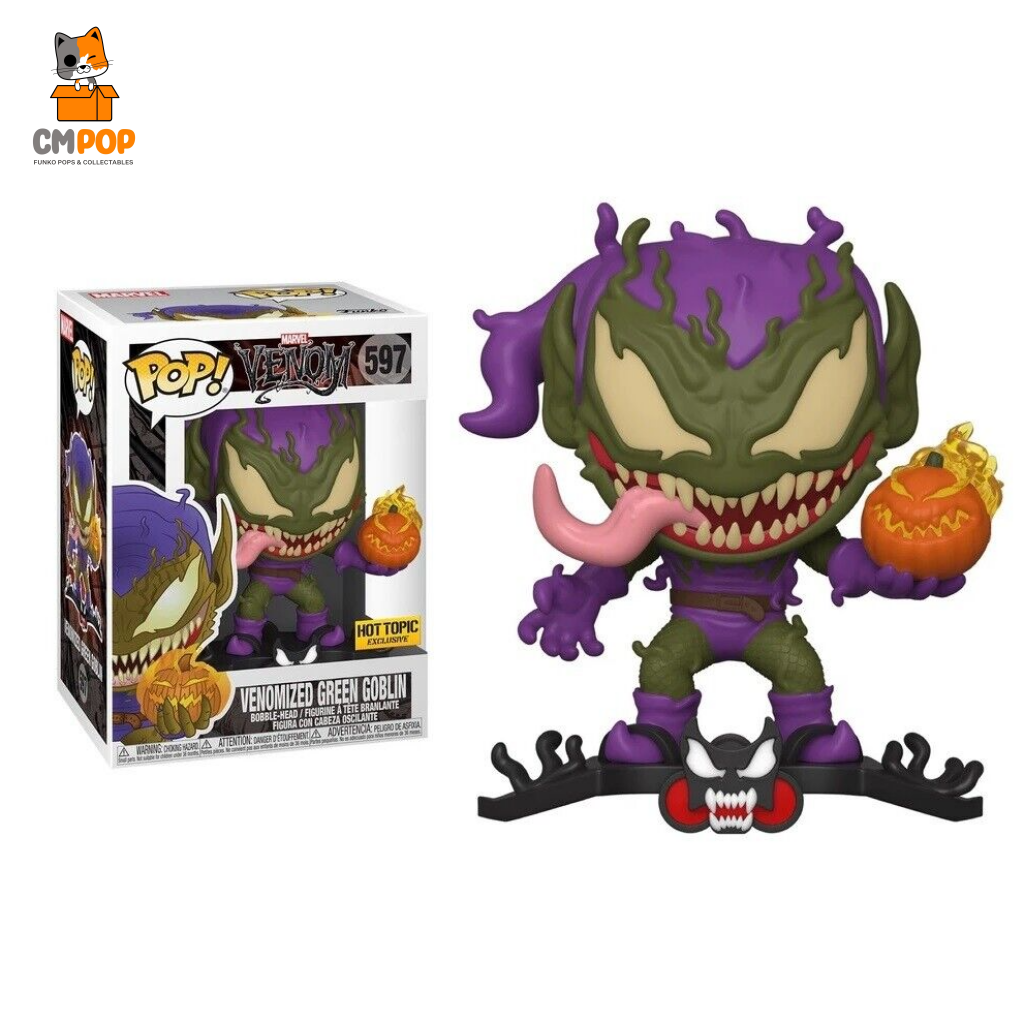 Venomized Green Goblin - #597 Funko Pop! Marvel Venom Hot Topic Exclusive Pop