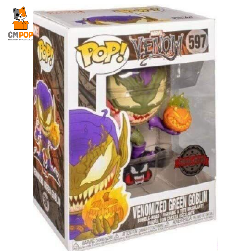 Venomized Green Goblin - #597 Funko Pop! Marvel Venom Special Edition Pop