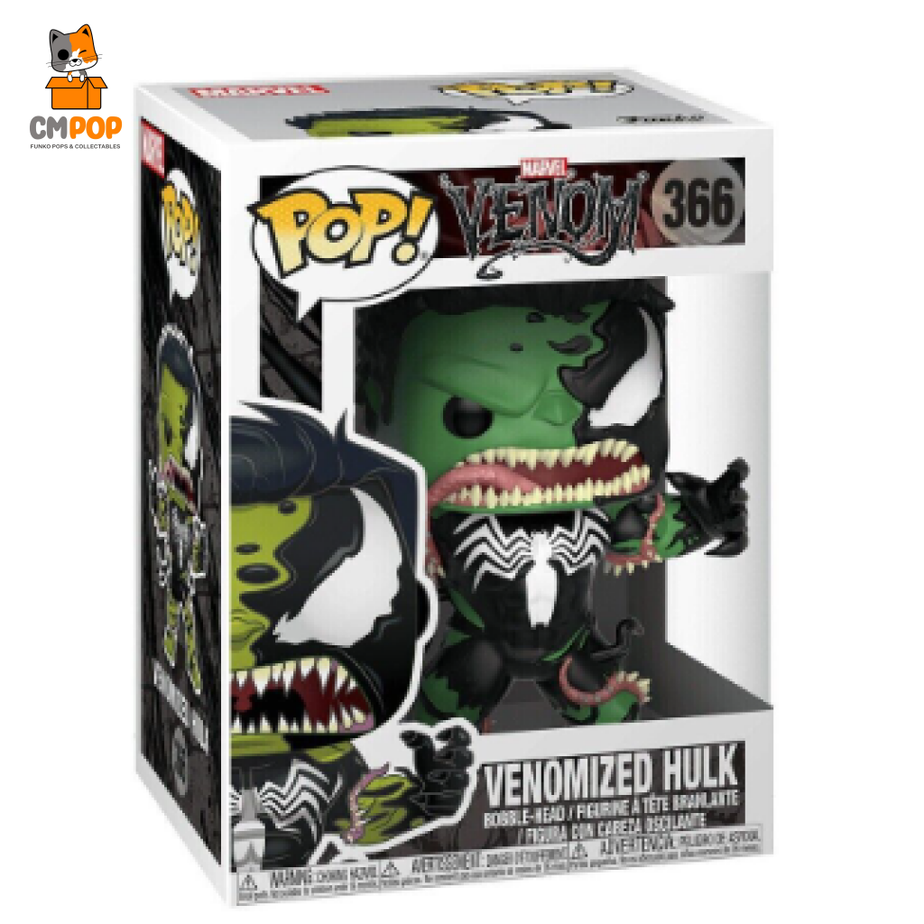 Venomized Hulk - #366 Funko Pop! Marvel Venom Pop